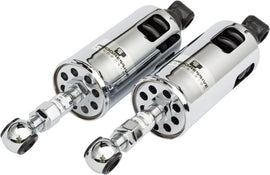 Progressive 00-17 Harley Softail 422 Series Shocks - Chrome - Powersports Haven