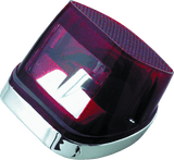Bikers Choice 73-98 Big Twin And Sportster Replacement Taillight Red Replaces H-D 68008-73B