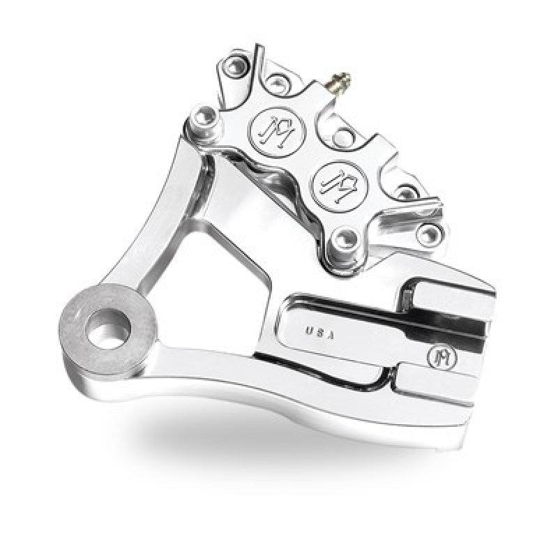 Performance Machine 4 Piston Classic Caliper - Polished - Powersports Haven