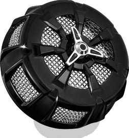 Kuryakyn Alley Cat Air Cleaner Cover Screamin Eagle Stage 1 Kits Gloss Black - Powersports Haven