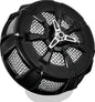 Kuryakyn Alley Cat Air Cleaner Cover Screamin Eagle Stage 1 Kits Gloss Black - Powersports Haven