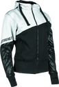 Speed and Strength Cat Outa Hell Hoody White/Black Womens - 2XL - Powersports Haven