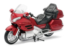 Load image into Gallery viewer, New Ray Toys Honda Gold Wing Bike ( Red)/ Scale 1:12 - Powersports Haven