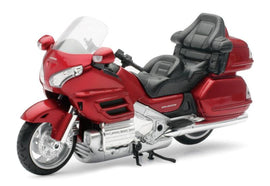 New Ray Toys Honda Gold Wing Bike ( Red)/ Scale 1:12 - Powersports Haven