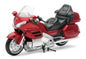 New Ray Toys Honda Gold Wing Bike ( Red)/ Scale 1:12 - Powersports Haven
