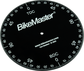 BikeMaster Timing Degree Wheel Aluminum - Powersports Haven