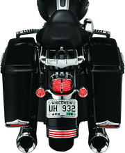 Load image into Gallery viewer, Kuryakyn Curved License Plate Mount Chrome - Powersports Haven