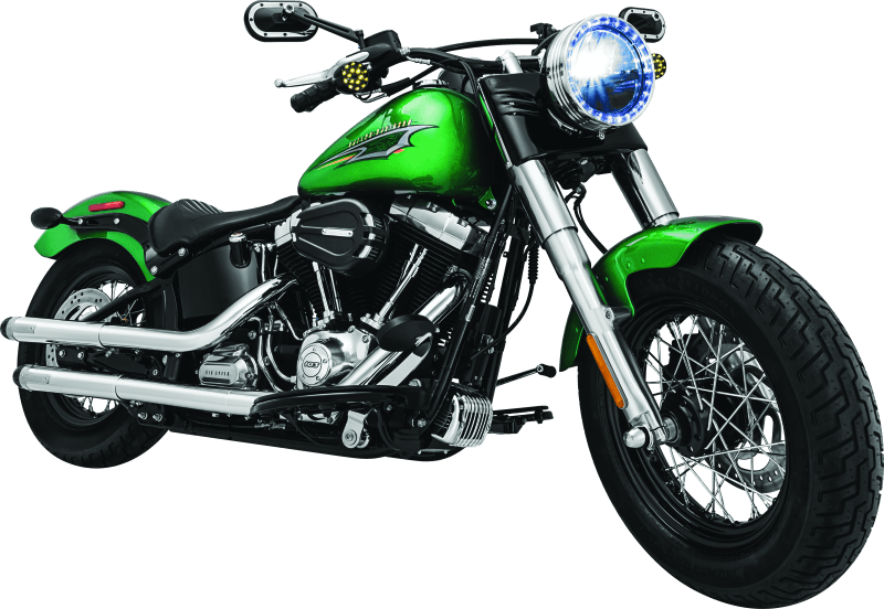 Kuryakyn Heavy Industry Mirrors Satin Black & Chrome - Powersports Haven