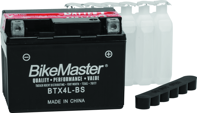 BikeMaster BTX4L-BS Battery - Powersports Haven
