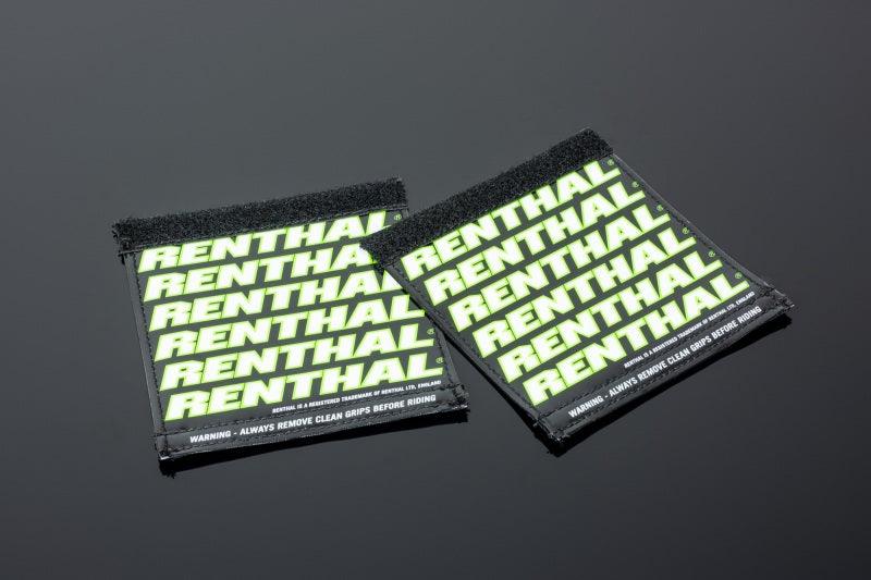 Renthal Team Clean Grip - Black/Green/White - Powersports Haven