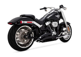 Vance & Hines HD Ftby/Brkout 18-22 Br 2-2 Black PCX Full System Exhaust - Powersports Haven