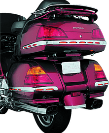 Kuryakyn L.E.D. Trunk Molding For 01-10 GL1800 Chrome Red Lens - Powersports Haven
