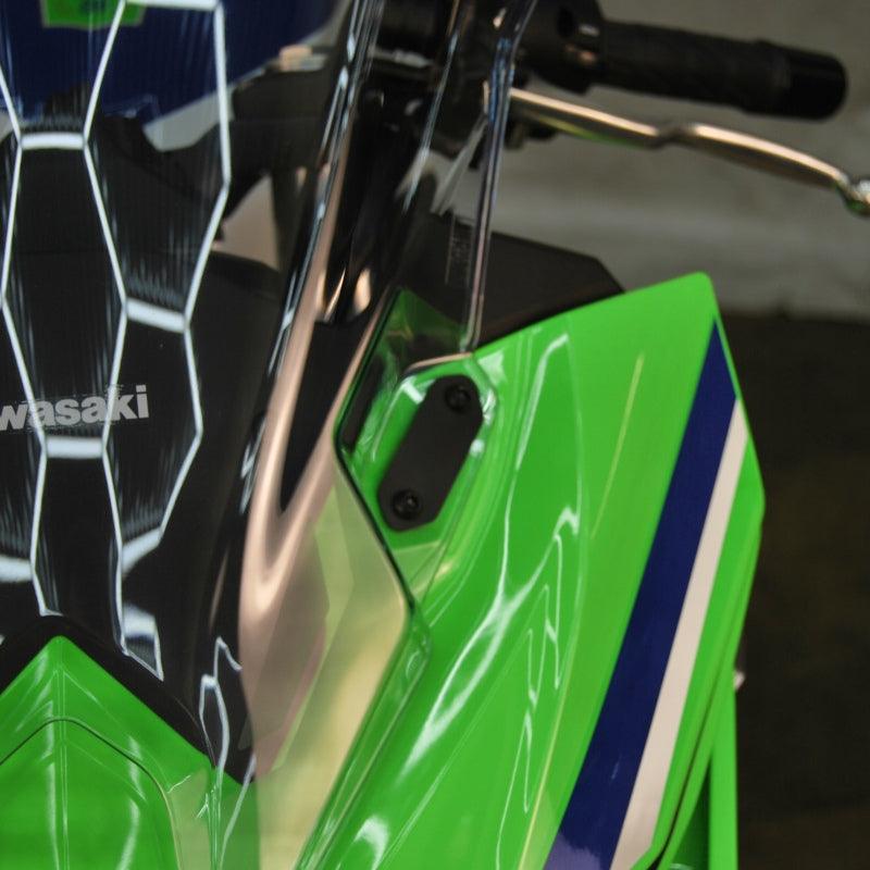 New Rage Cycles 24+ Kawasaki 500 Ninja Block Off Plates - Powersports Haven