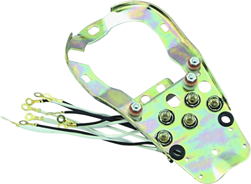 Bikers Choice 68-84FL 71-72 FX 80-86 FXWG 84-95 Softail 5 Light Dash BasePlate - Powersports Haven