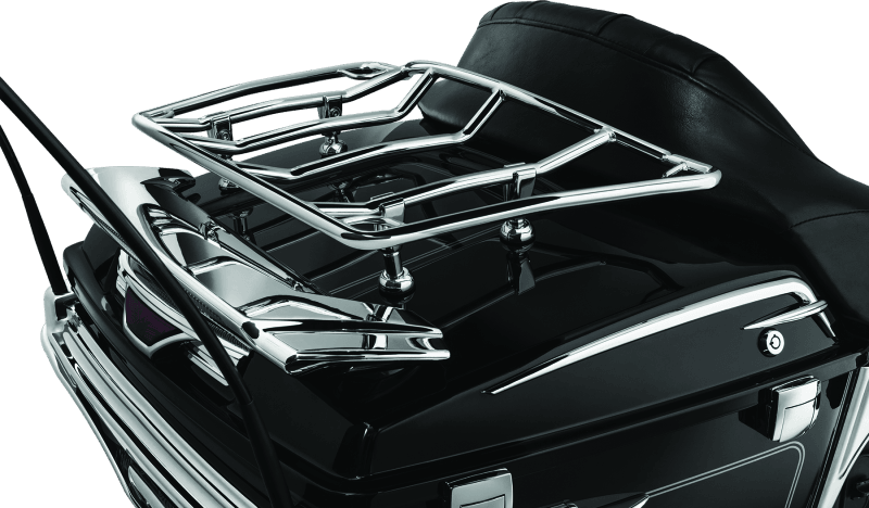 Kuryakyn Multi-Rack Adjustable Trunk Luggage Rack Chrome - Powersports Haven