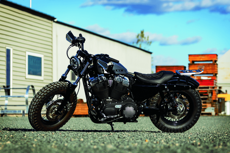 Kuryakyn Front Axle Nut Caps Satin Black - Powersports Haven