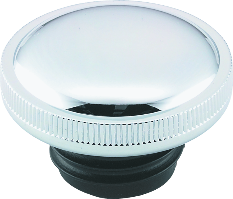 Bikers Choice 82-E96 Single & Right Chrome Vented Screw-In Gas Cap Replaces H-D 59634-81A 61102-83A - Powersports Haven