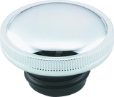 Bikers Choice 82-E96 Single & Right Chrome Vented Screw-In Gas Cap Replaces H-D 59634-81A 61102-83A