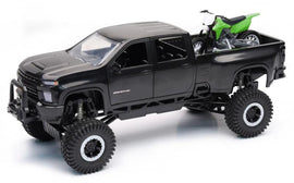New Ray Toys Chevy Off Road Pickup with Dirt Bike/ Scale - 1:20 - Powersports Haven