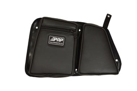 PRP Polaris RZR Rear Door Bag with Knee Pad (Driver Side)- Black - Powersports Haven