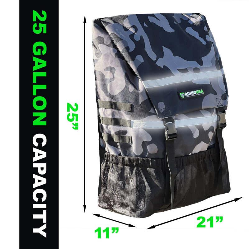Rhino USA Spare Tire Trash Bag - Camo - Powersports Haven