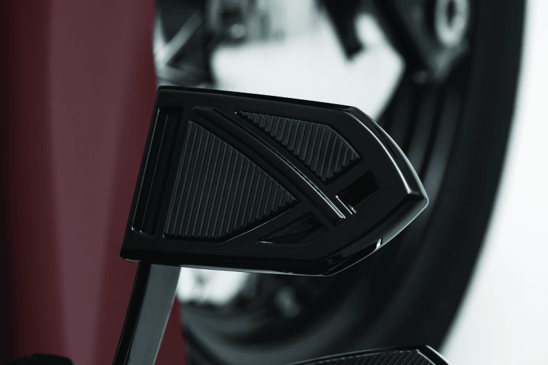 Kuryakyn Phantom Brake Pedal Pad For 18-Up FL Softails Black - Powersports Haven