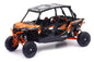 New Ray Toys Polaris RZR XP 4 Turbo EPS (Spectra Orange)/ Scale - 1:18 - Powersports Haven