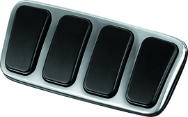 Kuryakyn Brake Pedal Pad For Honda Chrome - Powersports Haven