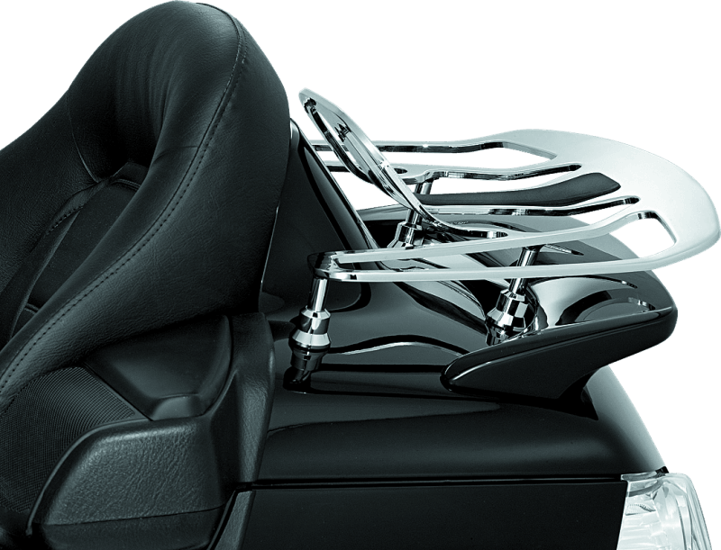 Kuryakyn Luggage Rack Risers 01-22 Honda GL1800 Chrome - Powersports Haven