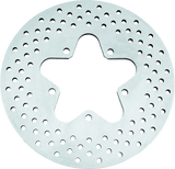 Bikers Choice 86-99 FLT Stock Replacement Rear Brake Rotor Drilled Steel