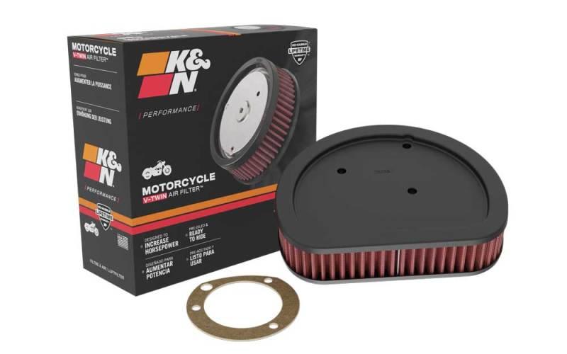K&N Replacement Air Filter 1.625in H for Harley Davidson - Powersports Haven