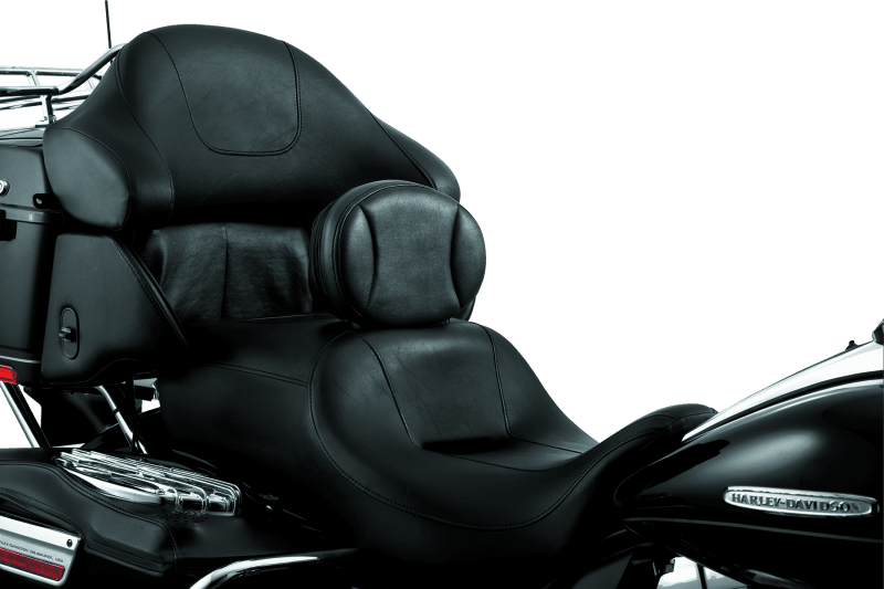 Kuryakyn Plug-In Driver Backrest 97-Up Touring Chrome - Powersports Haven