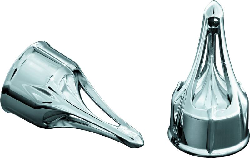 Kuryakyn Roman Axle Caps Chrome - Powersports Haven