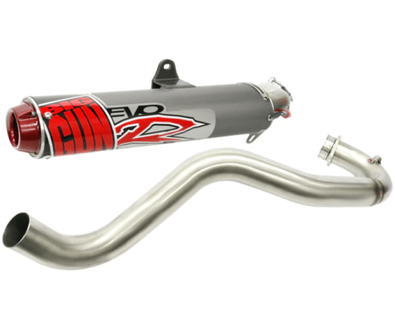 Big Gun 08-13 Honda TRX 700XX EVO R Series Slip On Exhaust - Powersports Haven