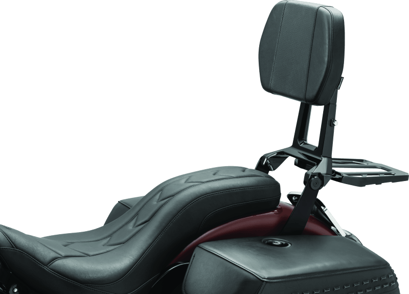 Kuryakyn Neo Driver & Passenger Backrest Black - Powersports Haven