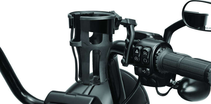 Kuryakyn Reflex Drink Holder-Perch Mount Black - Powersports Haven