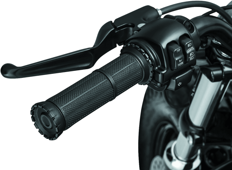 Kuryakyn Riot Grips Dual Cable Satin Black - Powersports Haven