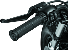 Load image into Gallery viewer, Kuryakyn Riot Grips Dual Cable Satin Black - Powersports Haven
