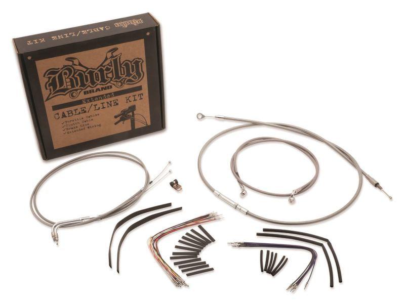 Burly Brand Control Kit 14in - Stainless Steel - Powersports Haven