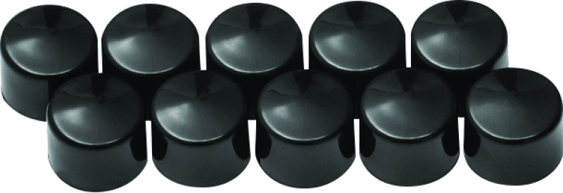 Kuryakyn Kool Kaps Gloss Black 1/4inch Allen Head - Powersports Haven