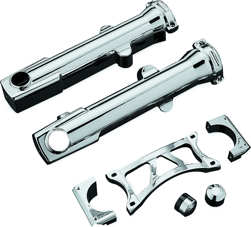 Kuryakyn Fork Skins For 04-Up XL Chrome - Powersports Haven