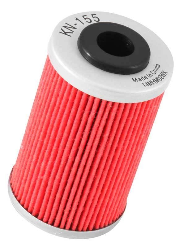 K&N KTM / Husaberg / Betamotor / Polaris 1.625in OD x 0.438in ID x 2.719in H Oil Filter - Powersports Haven