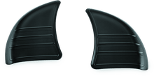Load image into Gallery viewer, Kuryakyn Tri-Line Inner Fairing Cover Plates Gloss Black - Powersports Haven