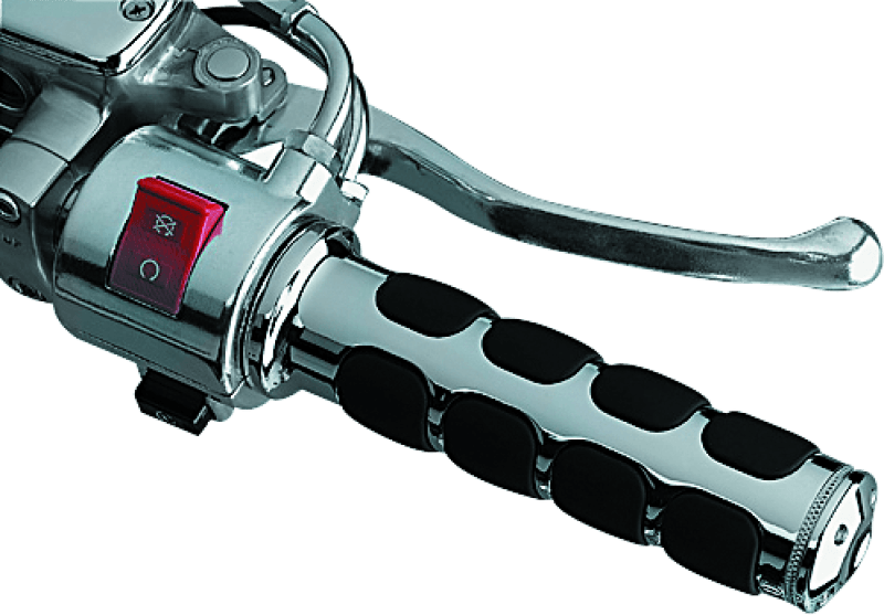 Kuryakyn ISO Grips Metric Chrome - Powersports Haven