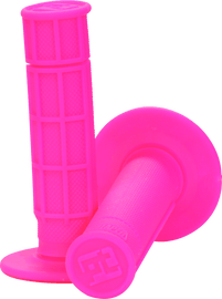 ProTaper 1/2 Waffle Grips - Neon Pink - Powersports Haven