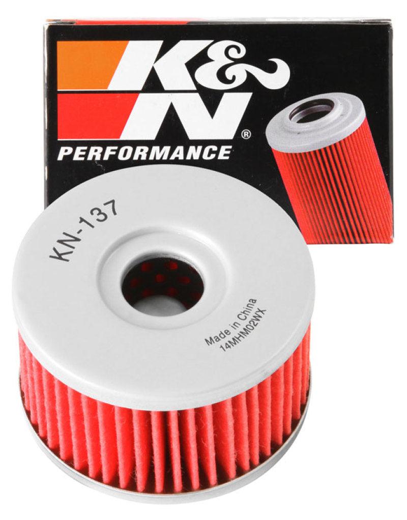 K&N Suzuki 2.375in OD x 1.469in H Oil Filter - Powersports Haven