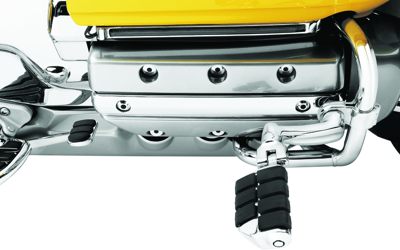 Kuryakyn Dually ISO Pegs With 1inch Clamp Chrome (Pair) - Powersports Haven