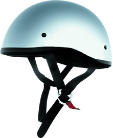 Skid Lids Original Helmet Chrome - Large - Powersports Haven