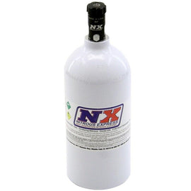 Nitrous Express 2.5lb Bottle w/Motorcycle Valve (4.38 Dia x 12.37 Tall) - Powersports Haven