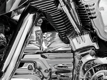 Load image into Gallery viewer, Kuryakyn Rear Cylinder Base Cover For 02-06 Touring Models Chrome - Powersports Haven
